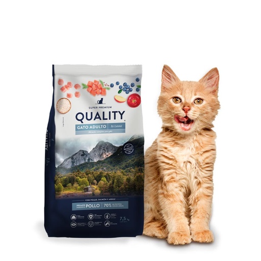 Comida para Gatos - Quality 7,5 Kg